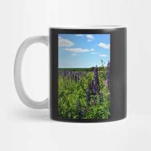 Lupins in the wild P.E.I. Mug